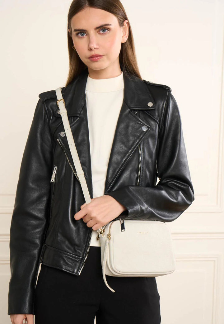 Sac trotteur Zippé S Dune Lancaster 529-20 Blanc