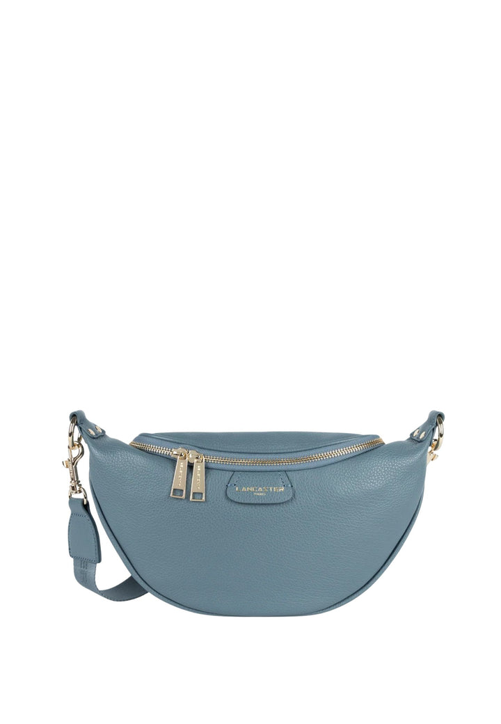 Lancaster Fanny Pack Zipped Dune 529-85 Blue Frosted