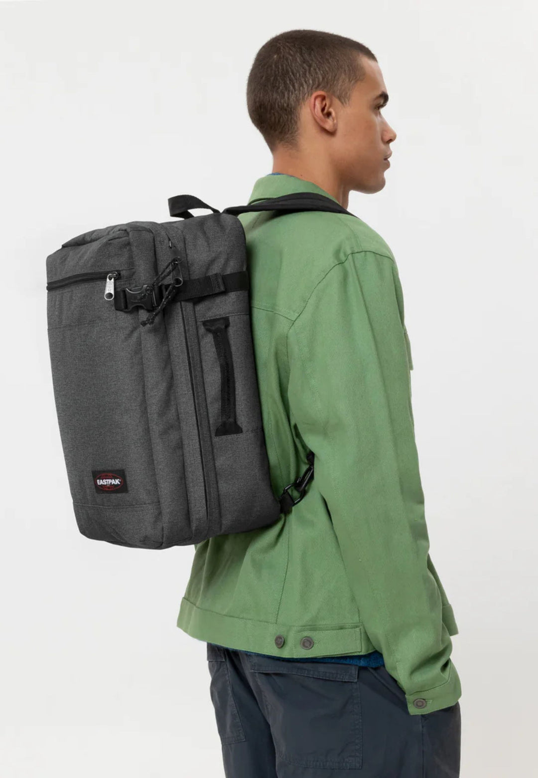 Sac voyage Eastpak Transit'r Pack 77H Black Denim