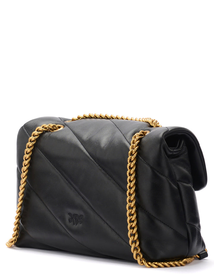 Pinko Borse a mano Love Puff Classic Cl Sheep Nap Nero A0F2Z99Q