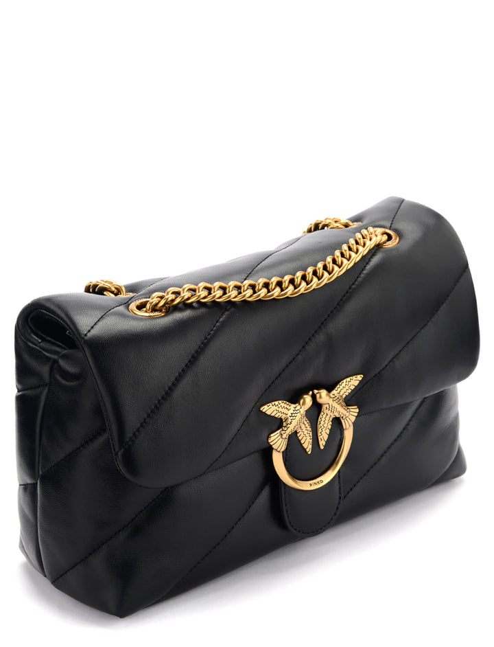 Pinko Borse a mano Love Puff Classic Cl Sheep Nap Nero A0F2Z99Q