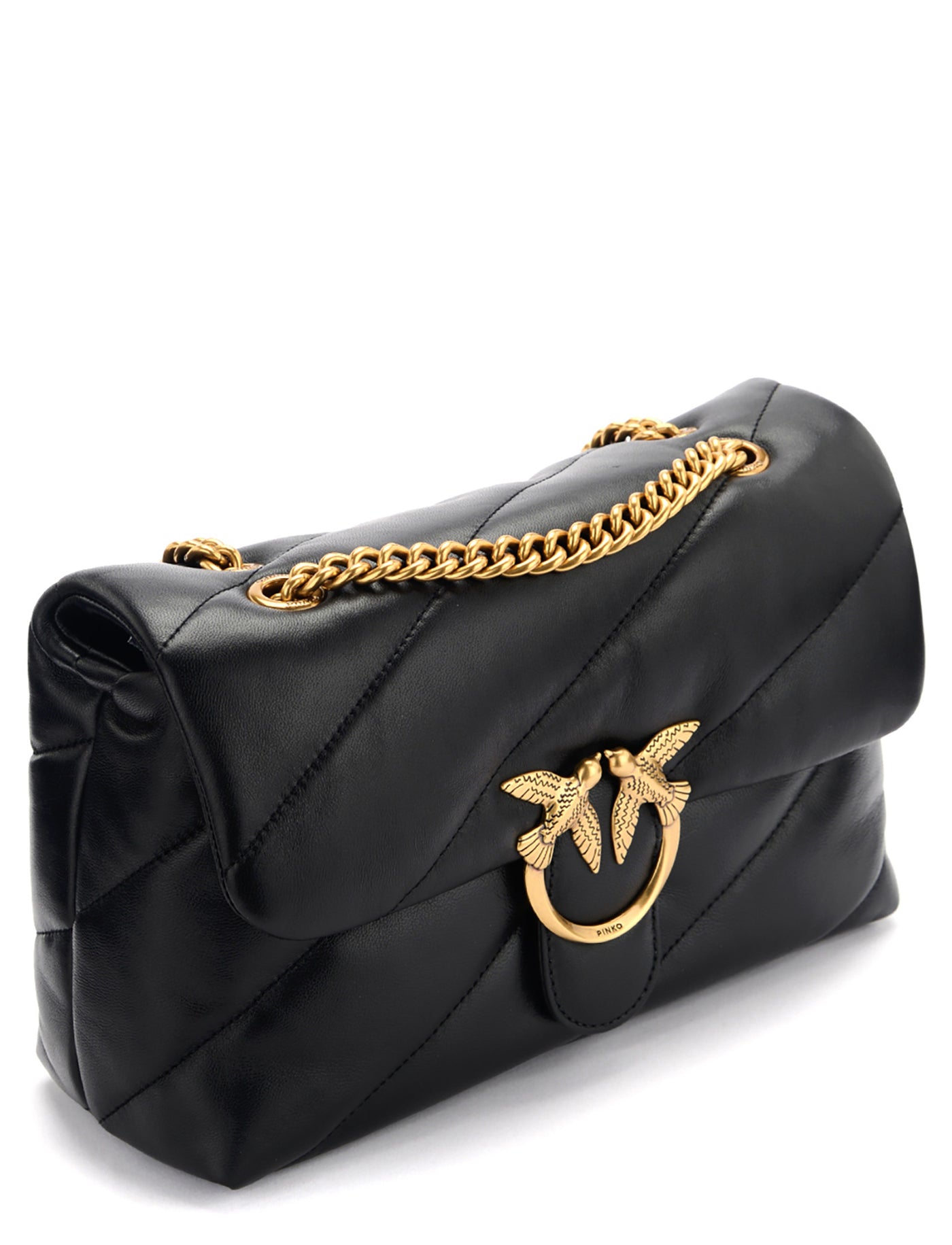 Pinko Sacs à main Love Puff Classic Cl Sheep Nap Noir A0F2Z99Q