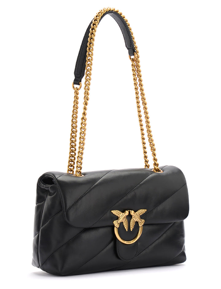 Pinko Sacs à main Love Puff Classic Cl Sheep Nap Noir A0F2Z99Q