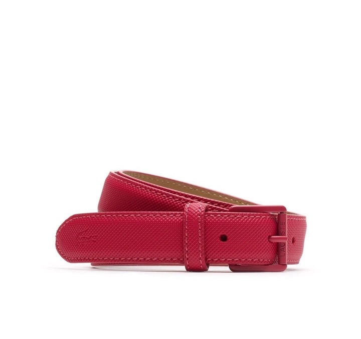 Ceinture Lacoste Femme RC1414 Rouge Bordeaux 100cm