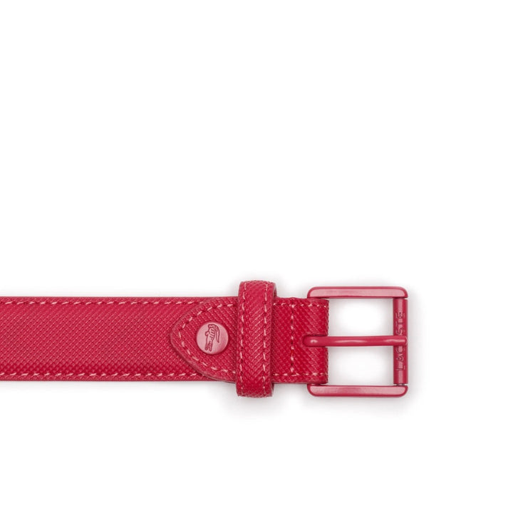 Ceinture Lacoste Femme RC1414 Rouge Bordeaux 100cm