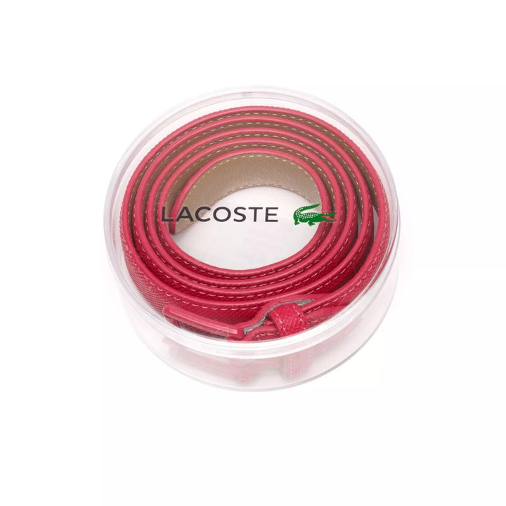 Riem Lacoste Dames RC1414 Rood Bordeaux 100cm