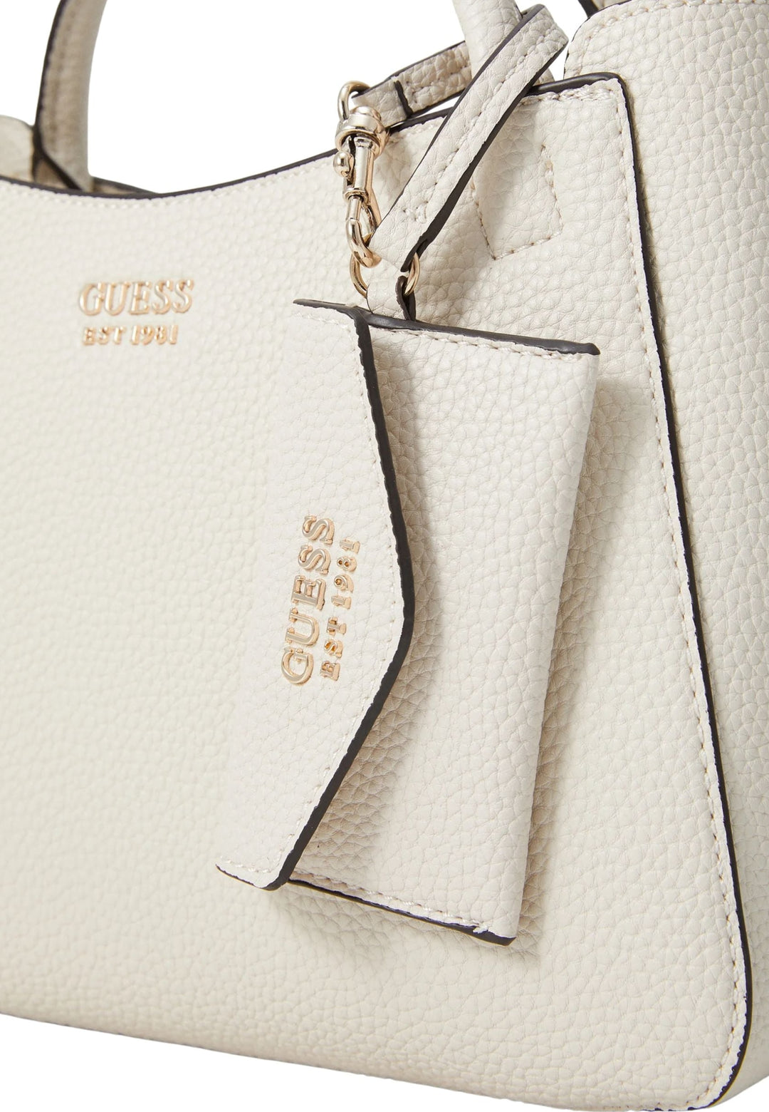 Sac Bandoulière Guess Brenton Bucket Bone — vue 8 sur 8