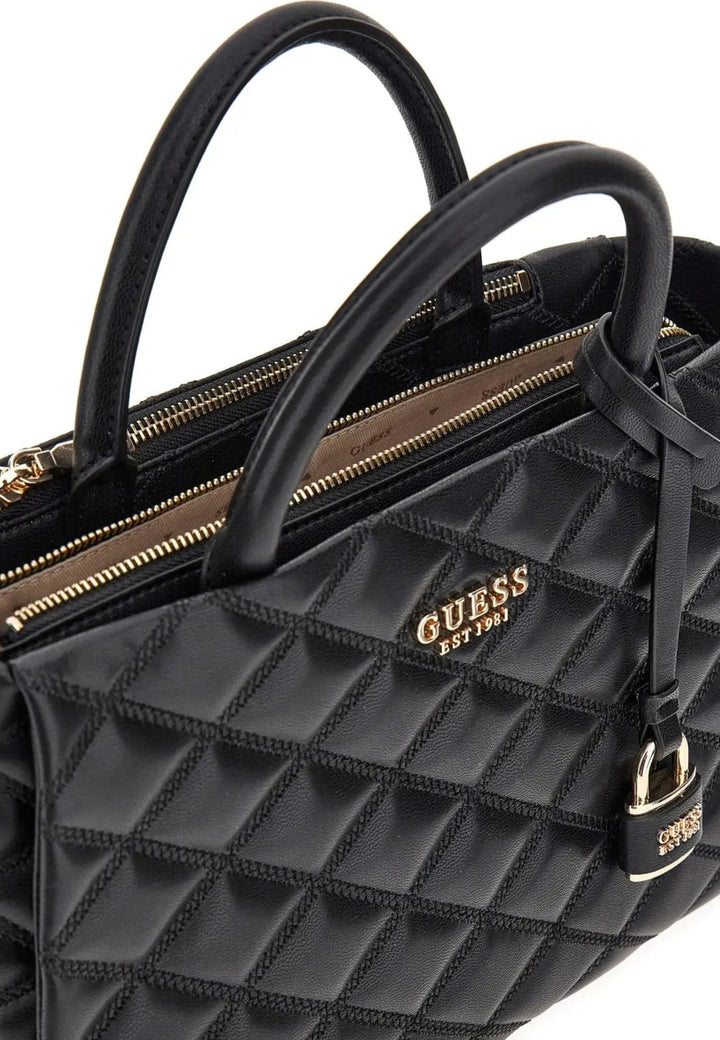 Sac Bandoulière Guess Cruise Vibe Top Zip Black — vue 6 sur 10