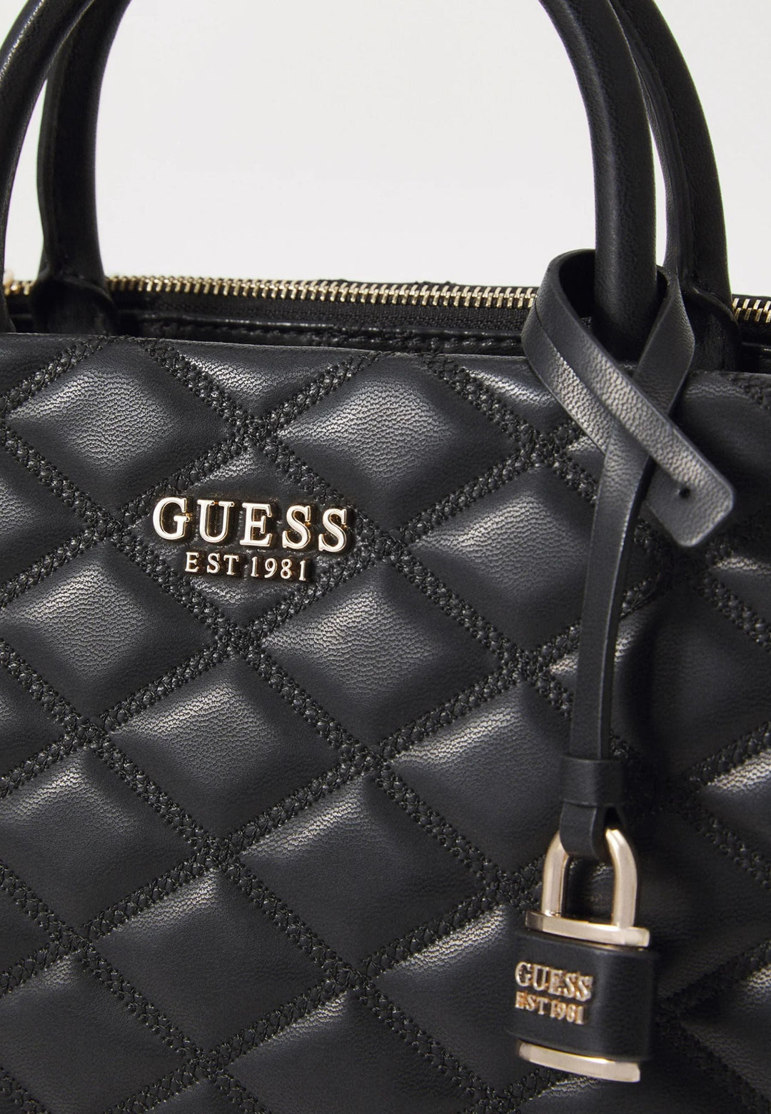 Sac Bandoulière Guess Cruise Vibe Top Zip Black — vue 9 sur 10
