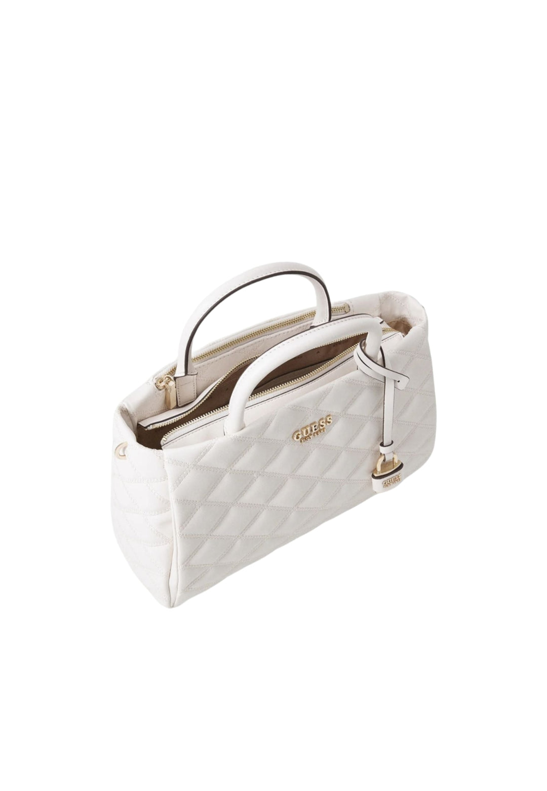 Sac Bandoulière Guess Cruise Vibe Top Zip Off White — vue 5 sur 8