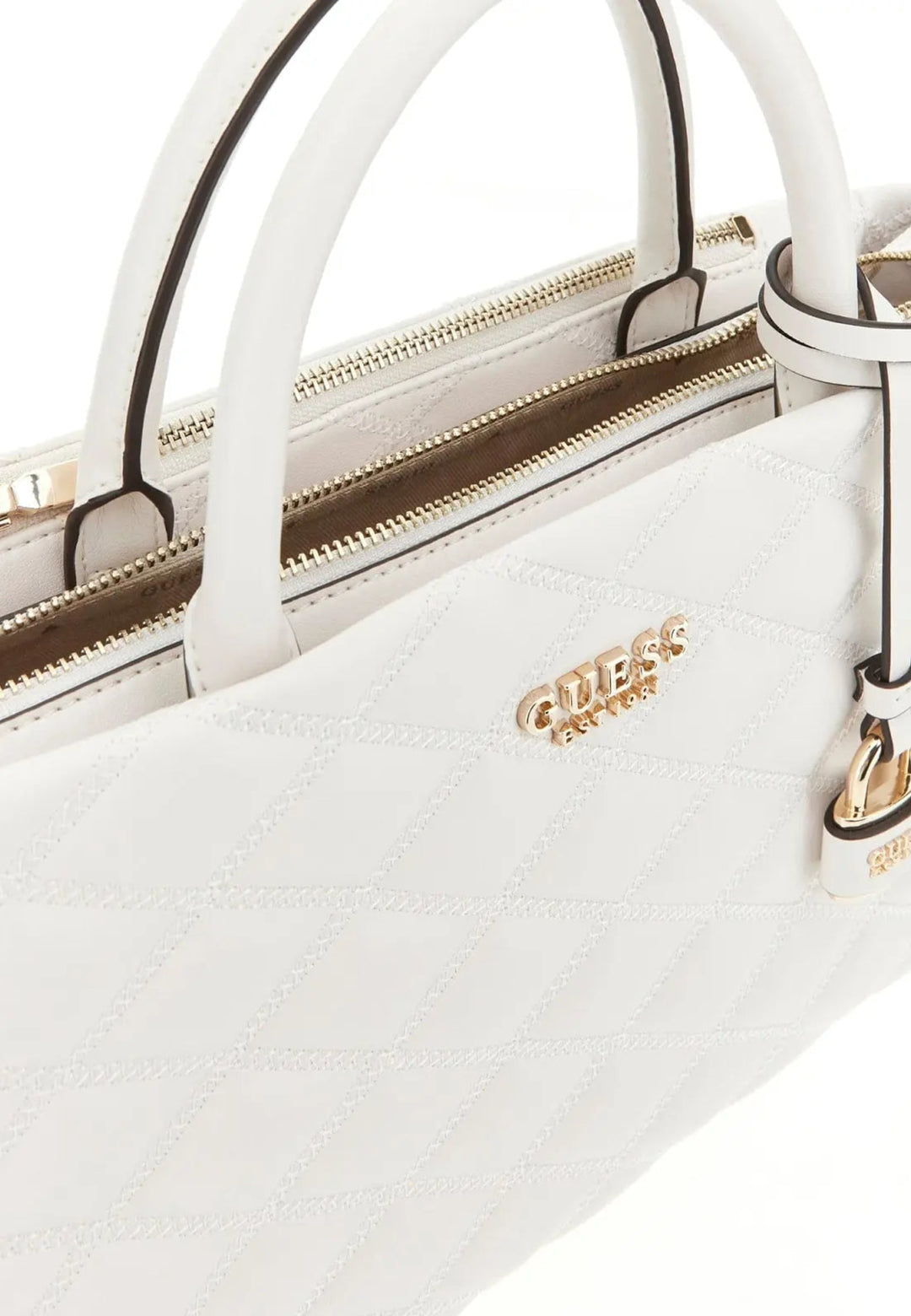 Sac Bandoulière Guess Cruise Vibe Top Zip Off White — vue 6 sur 8