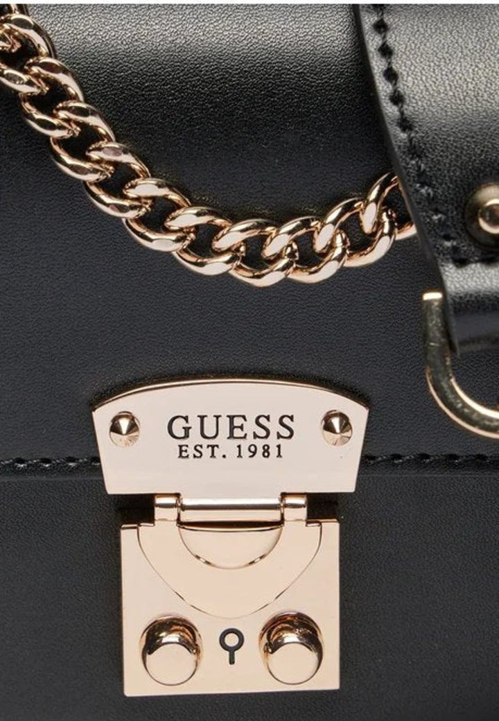 Sac Bandoulière Guess Eliette Girlfriend S Black — vue 7 sur 7