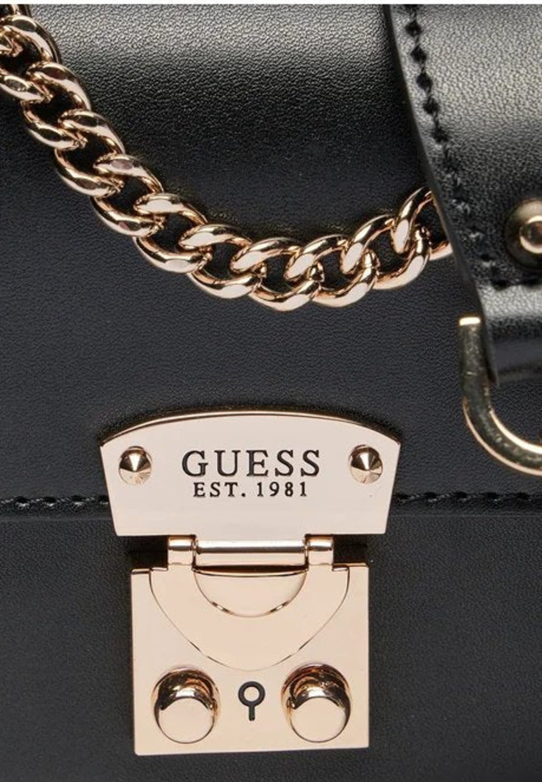 Sac Bandoulière Guess Eliette Girlfriend S Black — vue 7 sur 7