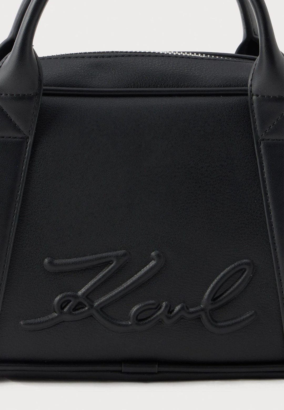 Geantă Bowling K/VILLE Karl Lagerfeld B1W30068 Negru/Nichel