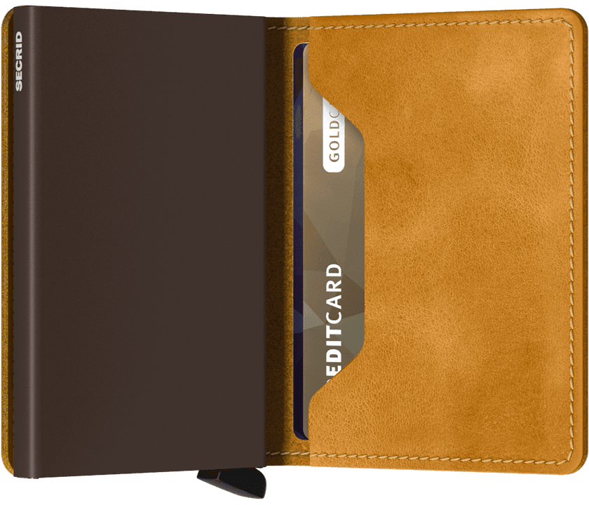 Porte Cartes Secrid Marron