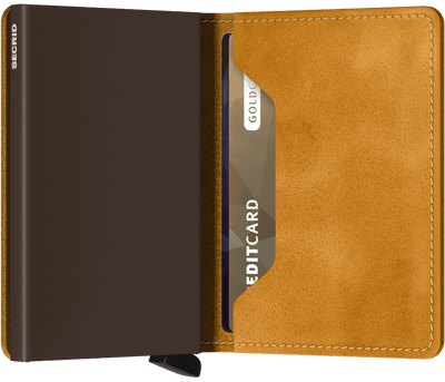 Porte Cartes Secrid Marron
