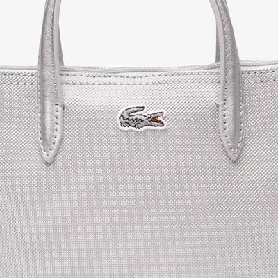 Sac à main L.12.12 Concept Seasonal Lacoste NF4383SJ silver (c79)