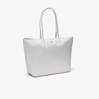 Sac Cabas L.12.12 Concept Seasonal Lacoste NF4385SJ silver (C79)