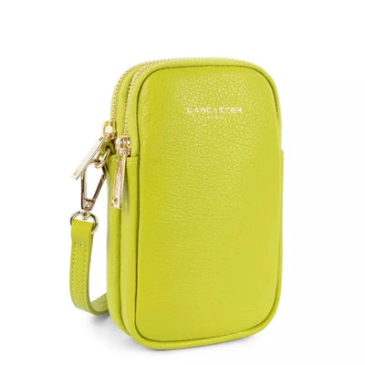 Pochette smartphone Zippé Dune Lancaster 129-28 Céleri