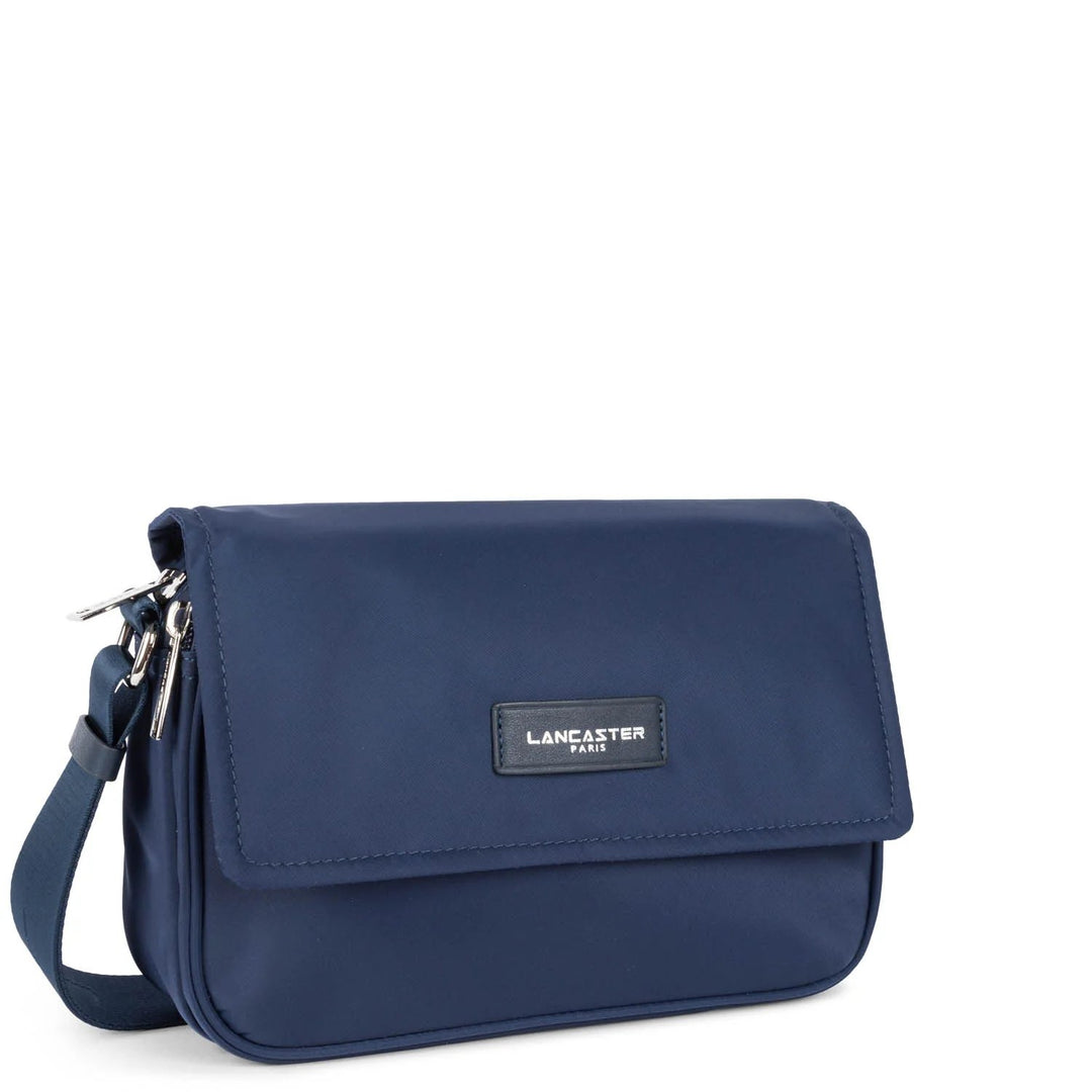 Sac gibecière A rabat aimanté M Basic Vita Lancaster 510-78 Bleu Foncé