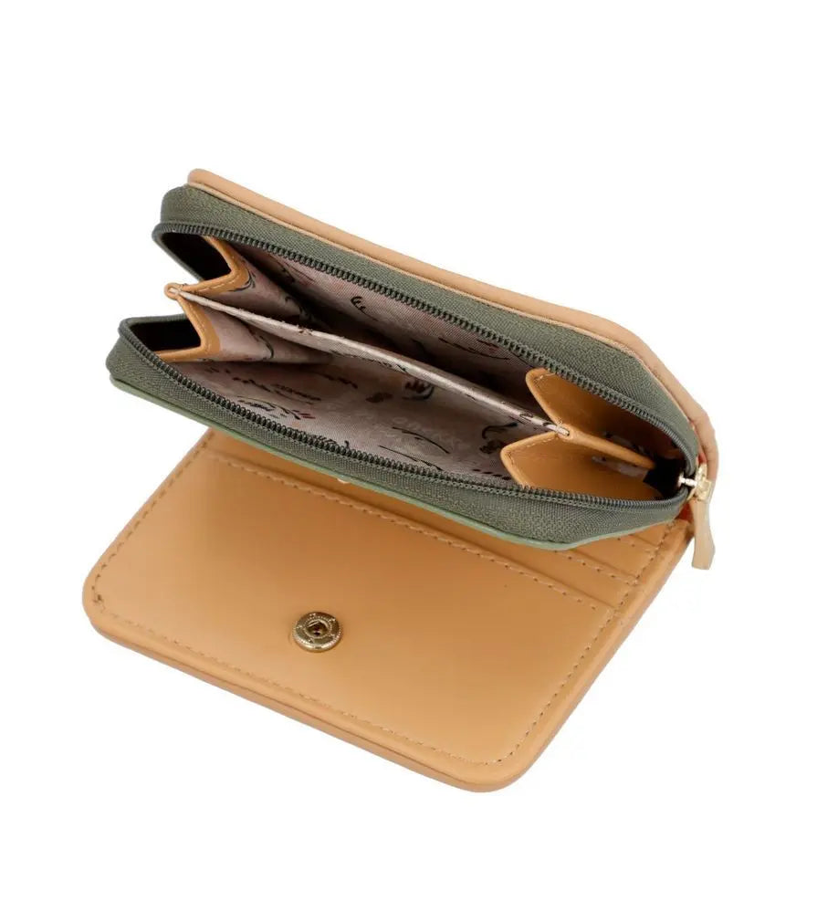 Carteras Mujer Anekke Peace Love Psicodelic Wallet RFID Multi