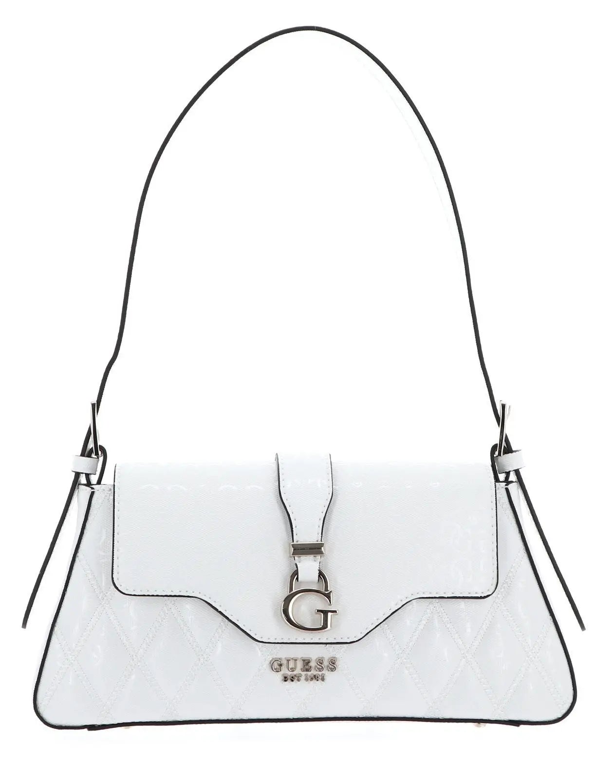 Sac Bandoulière Guess Adi Small Satchel White GG93618