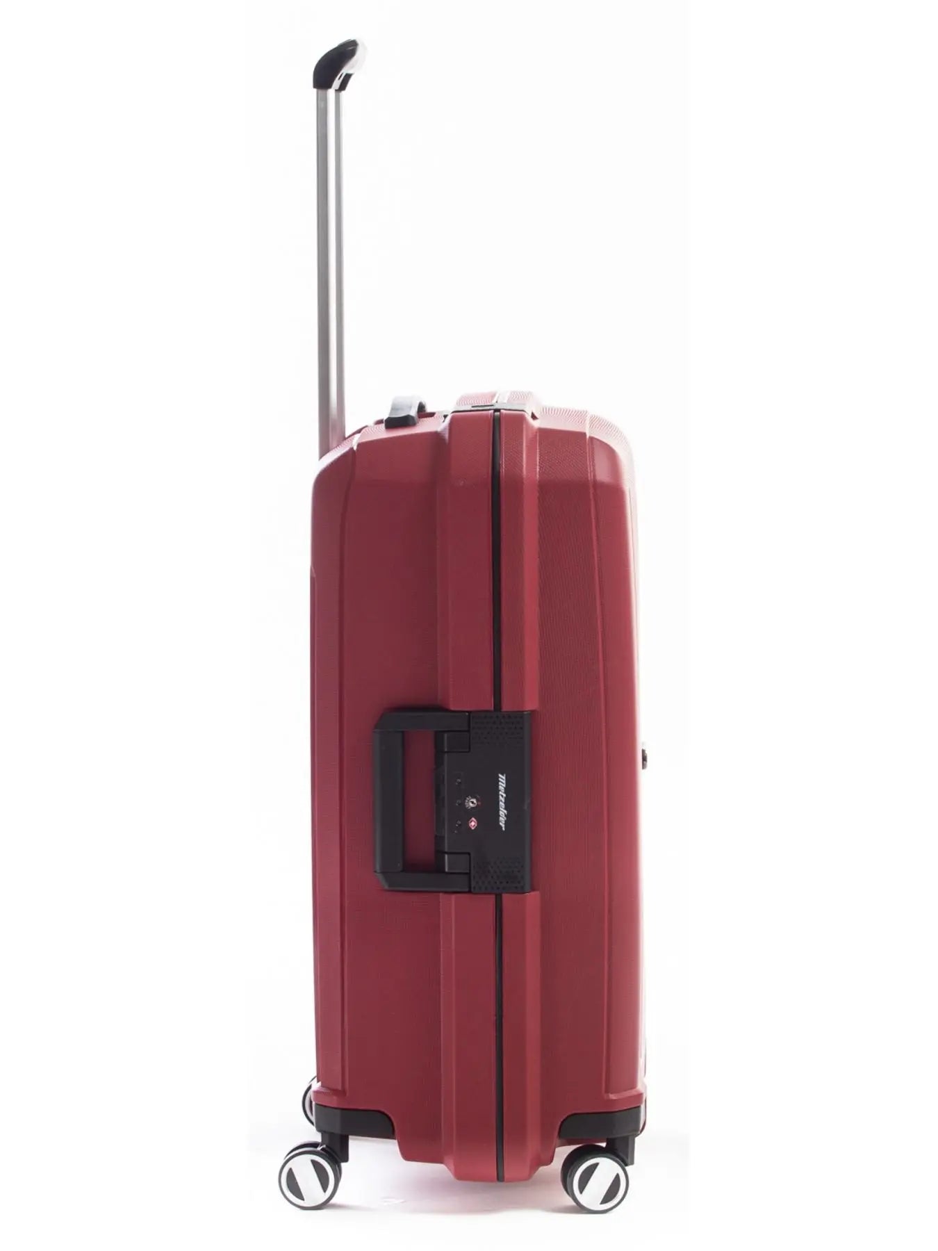 Valise Trolley Moyenne taille 66 cm Clicker Metzelder Rouge