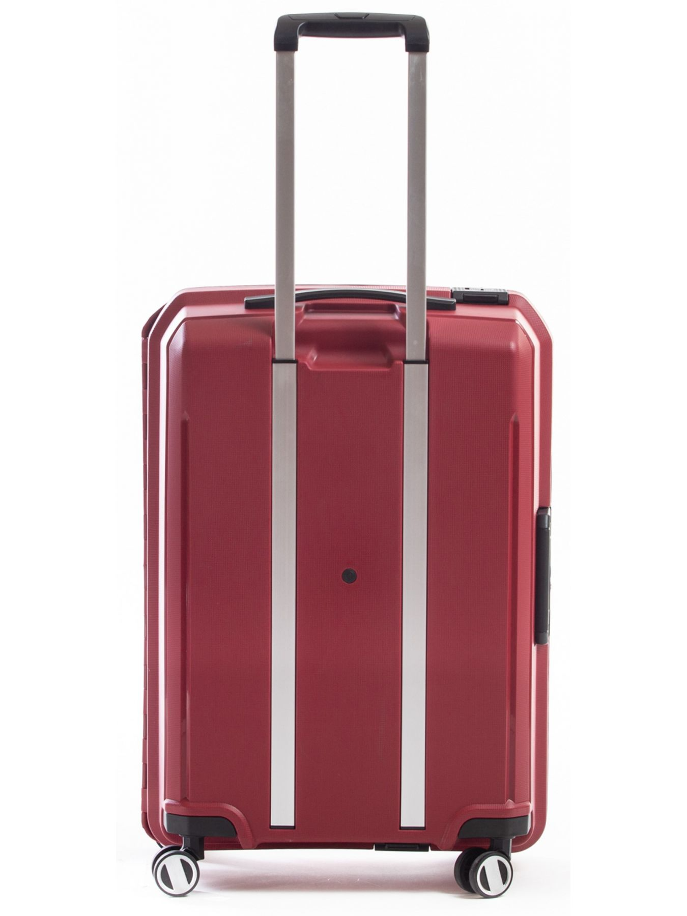 Valise Trolley Moyenne taille 66 cm Clicker Metzelder Rouge