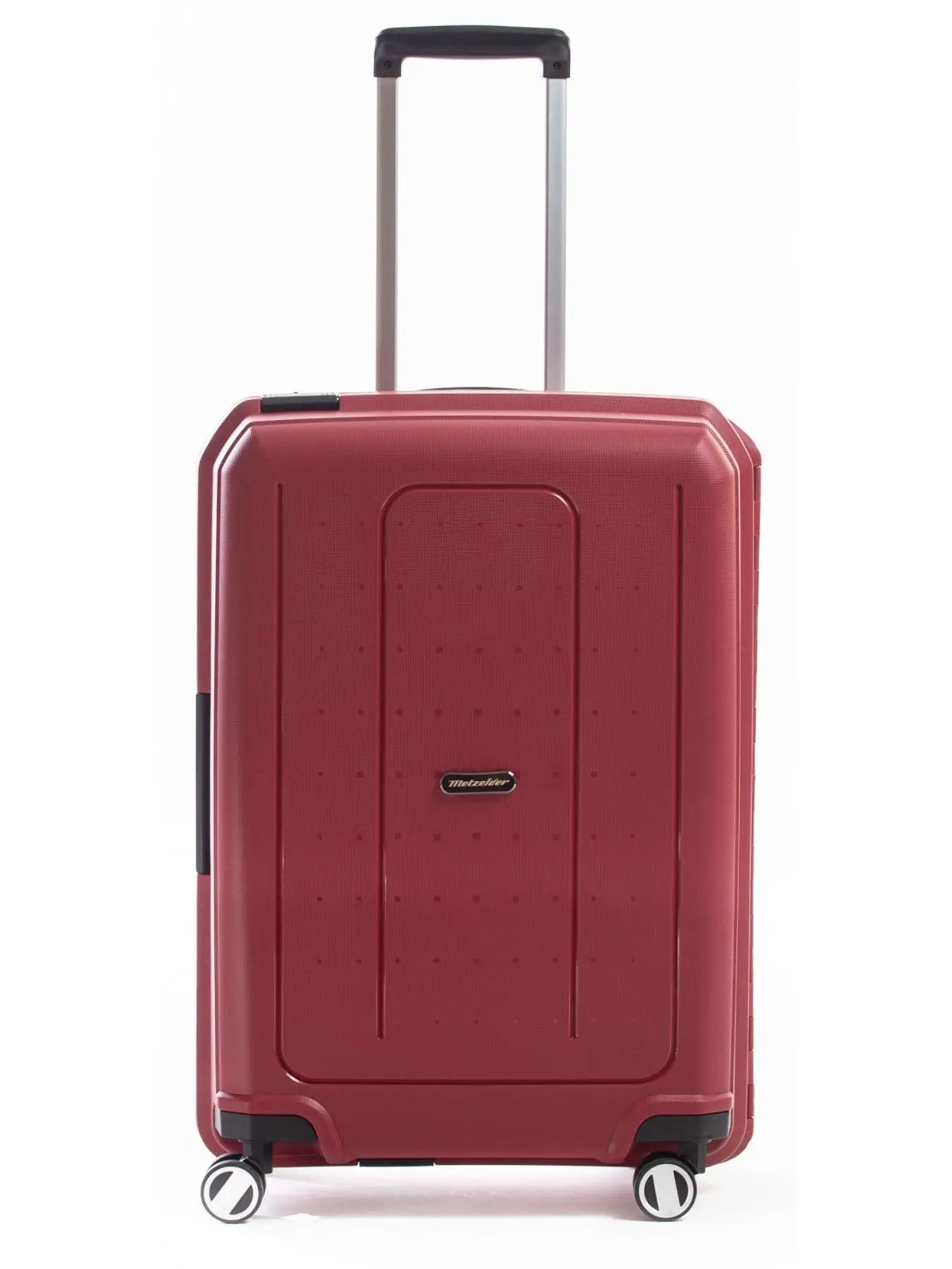 Valise Trolley Moyenne taille 66 cm Clicker Metzelder Rouge