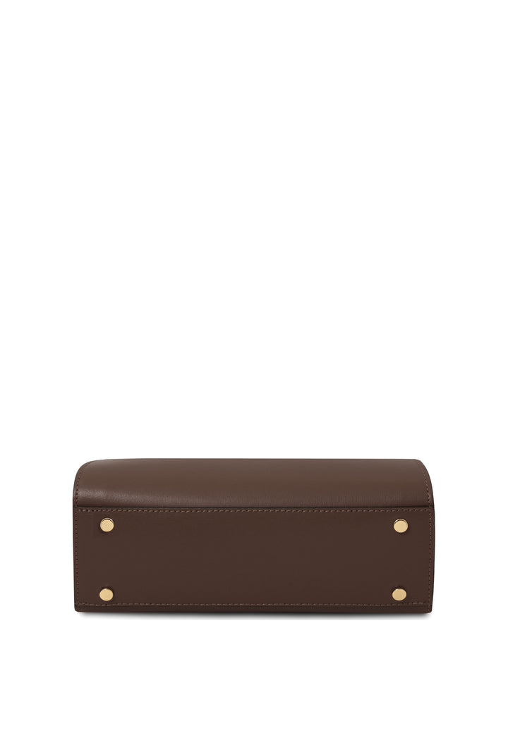 Tuscany Leather Sac Cabas Maisy Café, vue de dessous