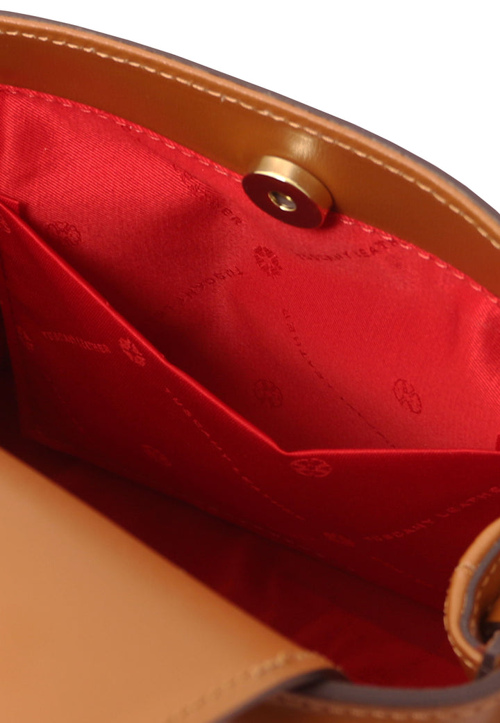 Tuscany Leather Sac Cabas Maisy Cognac, vue intérieure 2