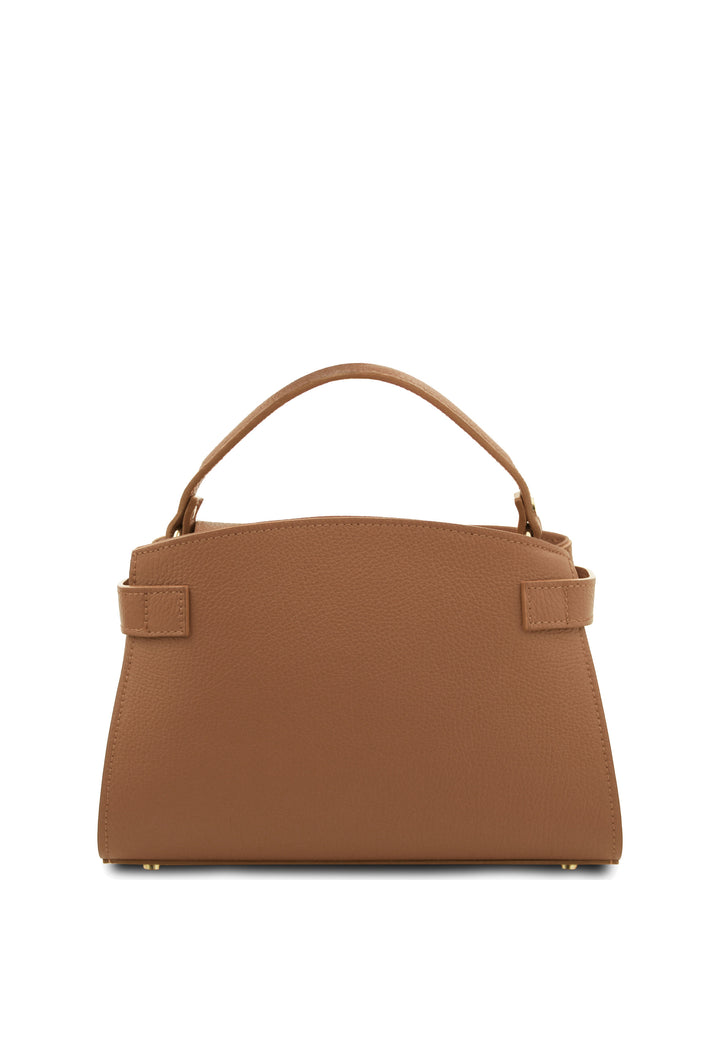 Tuscany Leather Sac Cabas Maisy Medium Caramel, vue de dos