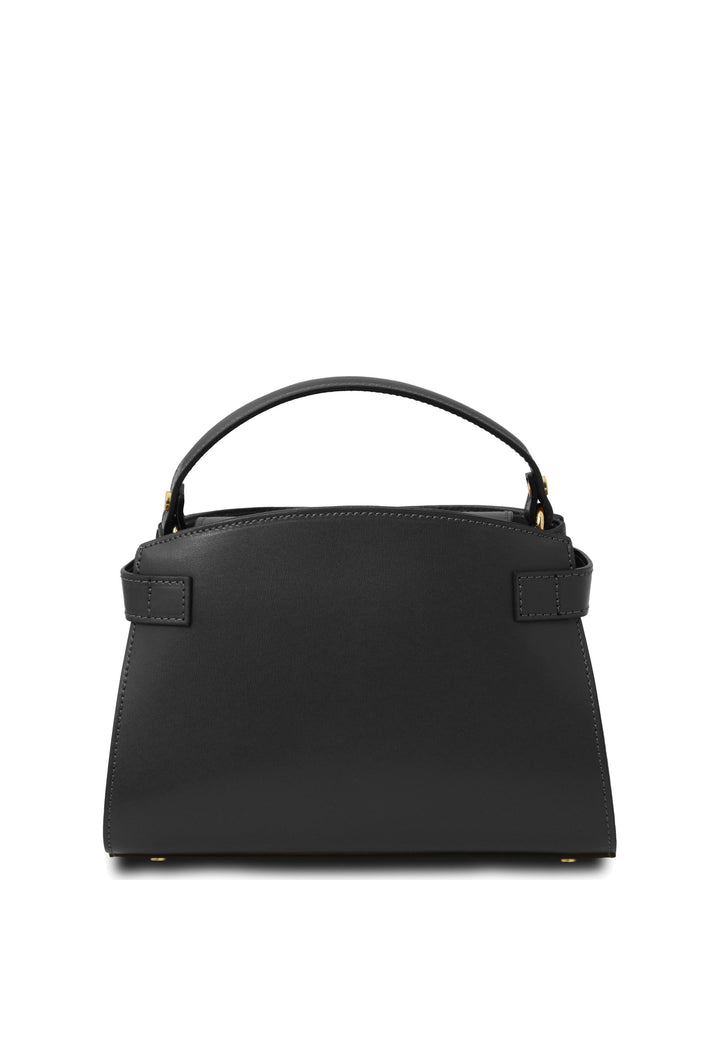 Tuscany Leather Sac Cabas Maisy Noir, vue de dos