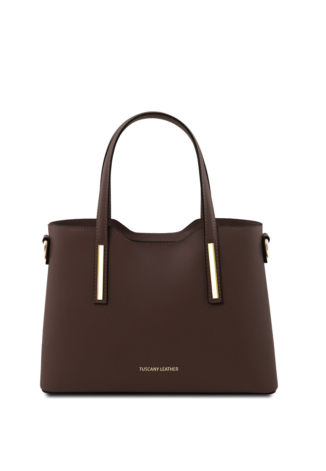 Tuscany Leather Sac Cabas Olimpia Medium Chocolat, vue de face