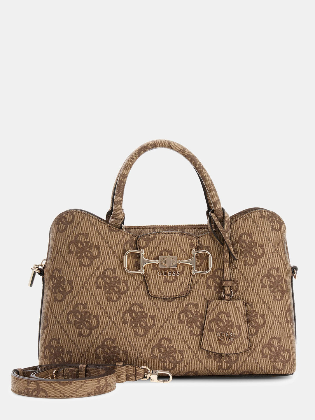 Guess Handtaschen Karnilla Logo Bucket Latte Logo OS992406