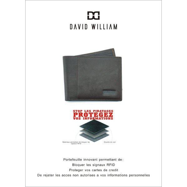 Compagnon / Portefeuille David William Marron