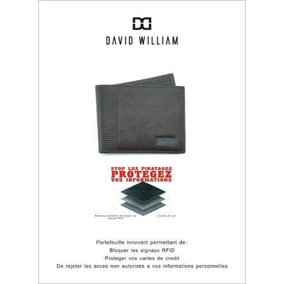 Compagnon / Portefeuille David William Marron