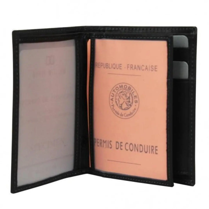 Compagnon / Portefeuille David William Noir