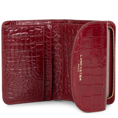 Compagnon / Portefeuille Lancaster Rouge