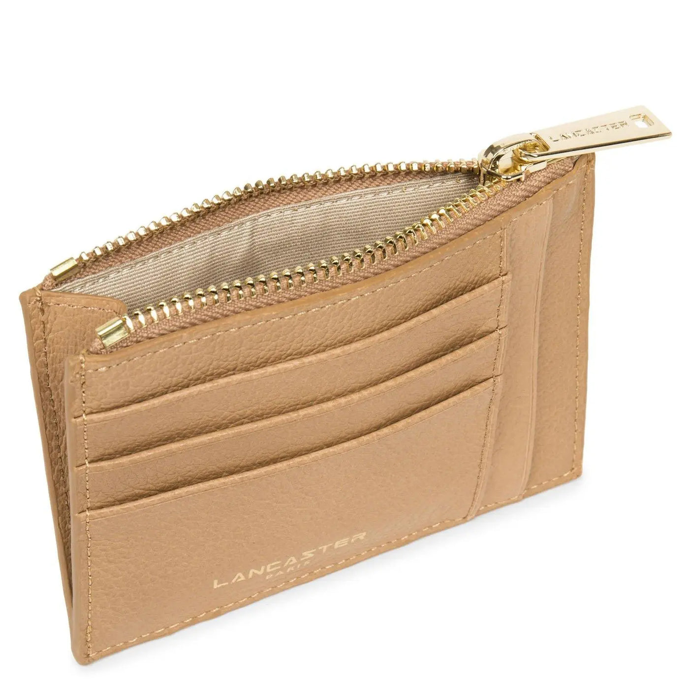 Porte Cartes Lancaster Beige