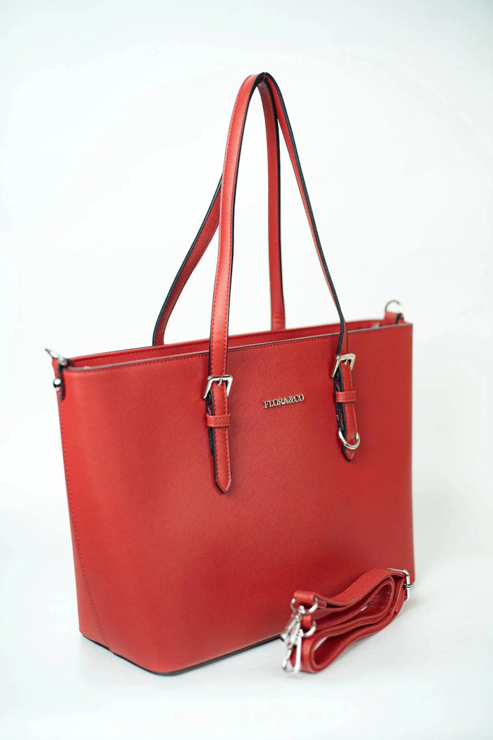 Cabas / Shopping FLORA AND CO Rouge