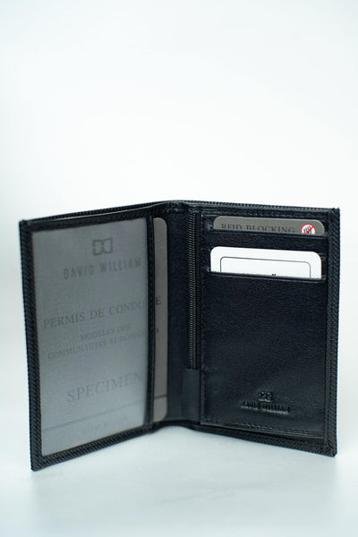 Compagnon / Portefeuille David William Noir