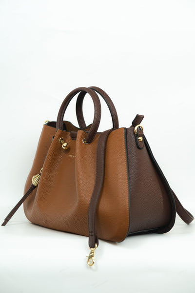 Sac à main Ted Lapidus Marron