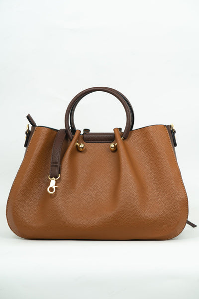 Sac à main Ted Lapidus Marron