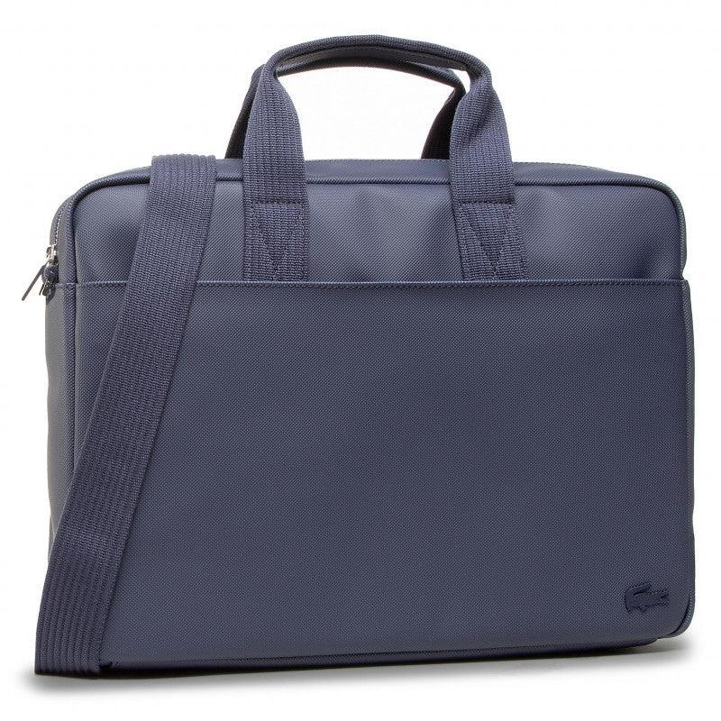 Porte Ordinateur Lacoste Bleu