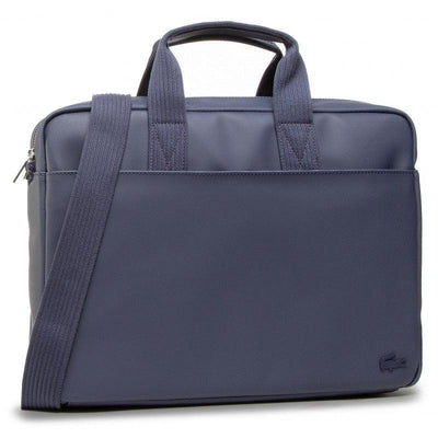 Porte Ordinateur Lacoste Bleu