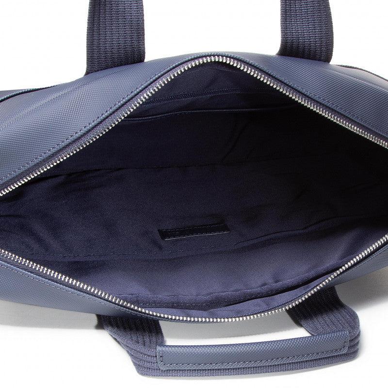 Porte Ordinateur Lacoste Bleu