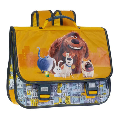 Cartable Pets Jaune