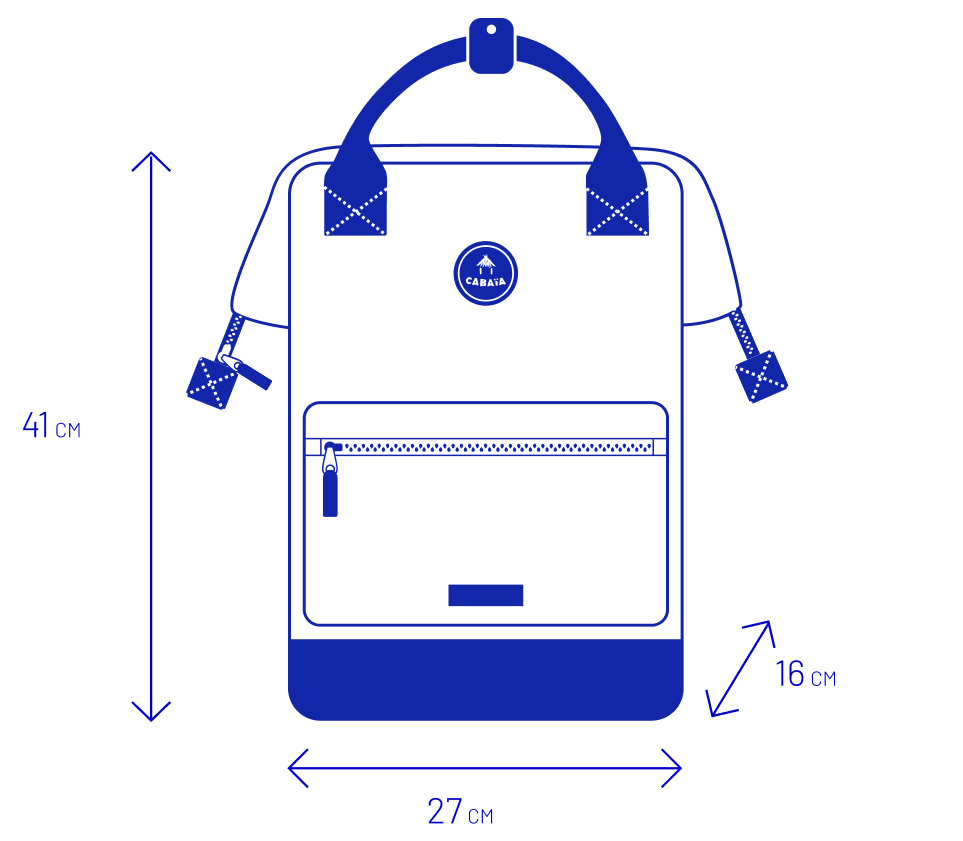 Sac à dos Cabaia Rouge