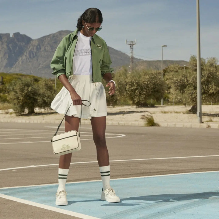 Sacoche Lacoste Blanc